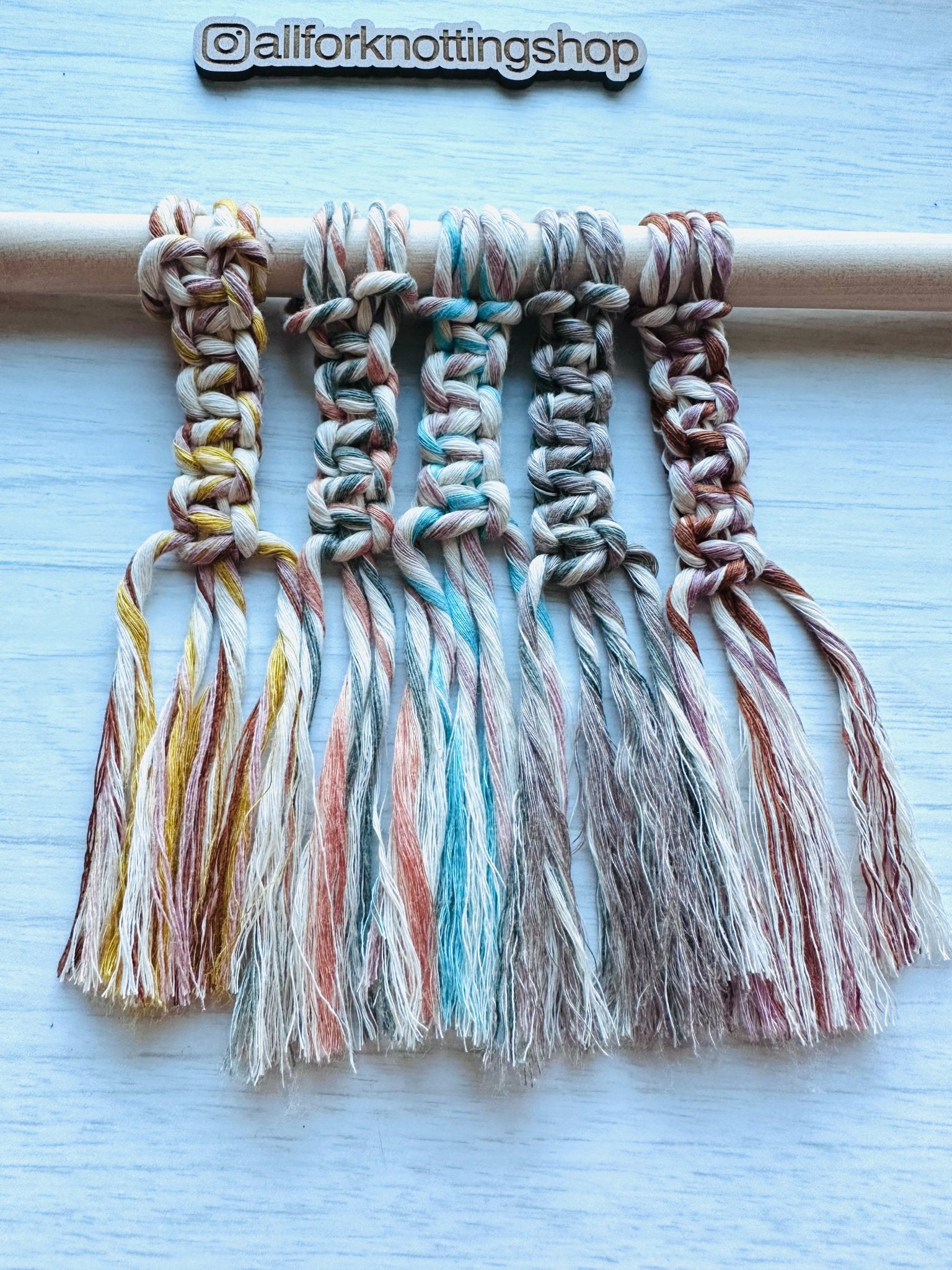 Color Chronicles: Adding Depth and Dimension to your Macrame Projects - All For Knotting