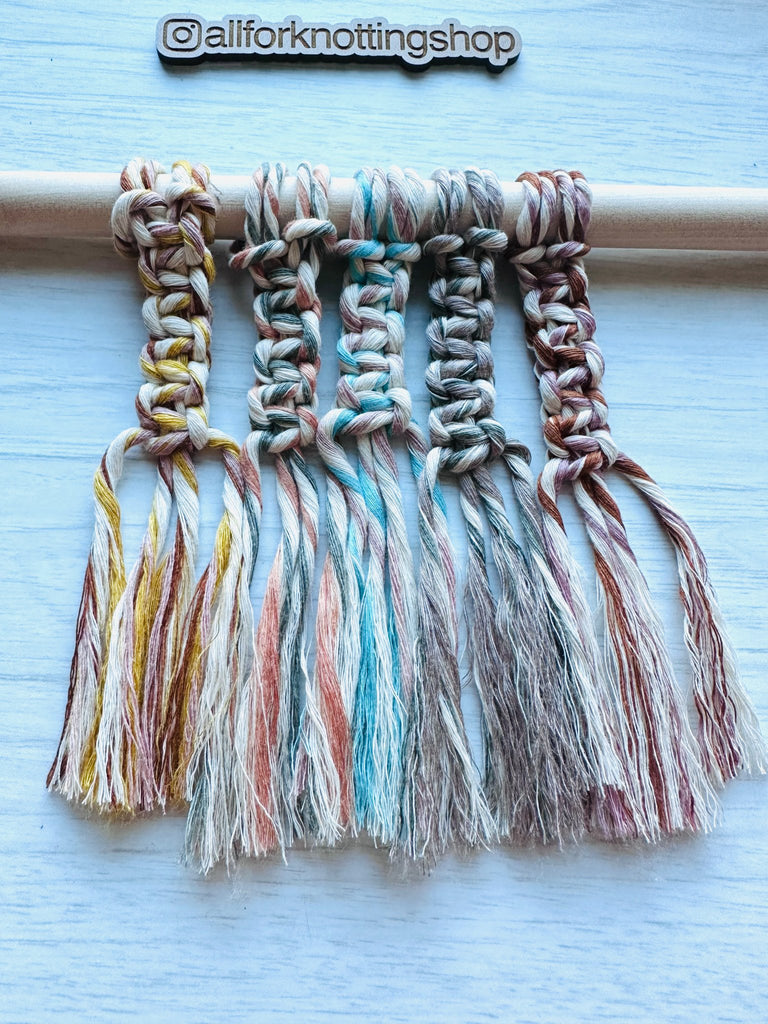 Color Chronicles: Adding Depth and Dimension to your Macrame Projects - All for Knotting LLC
