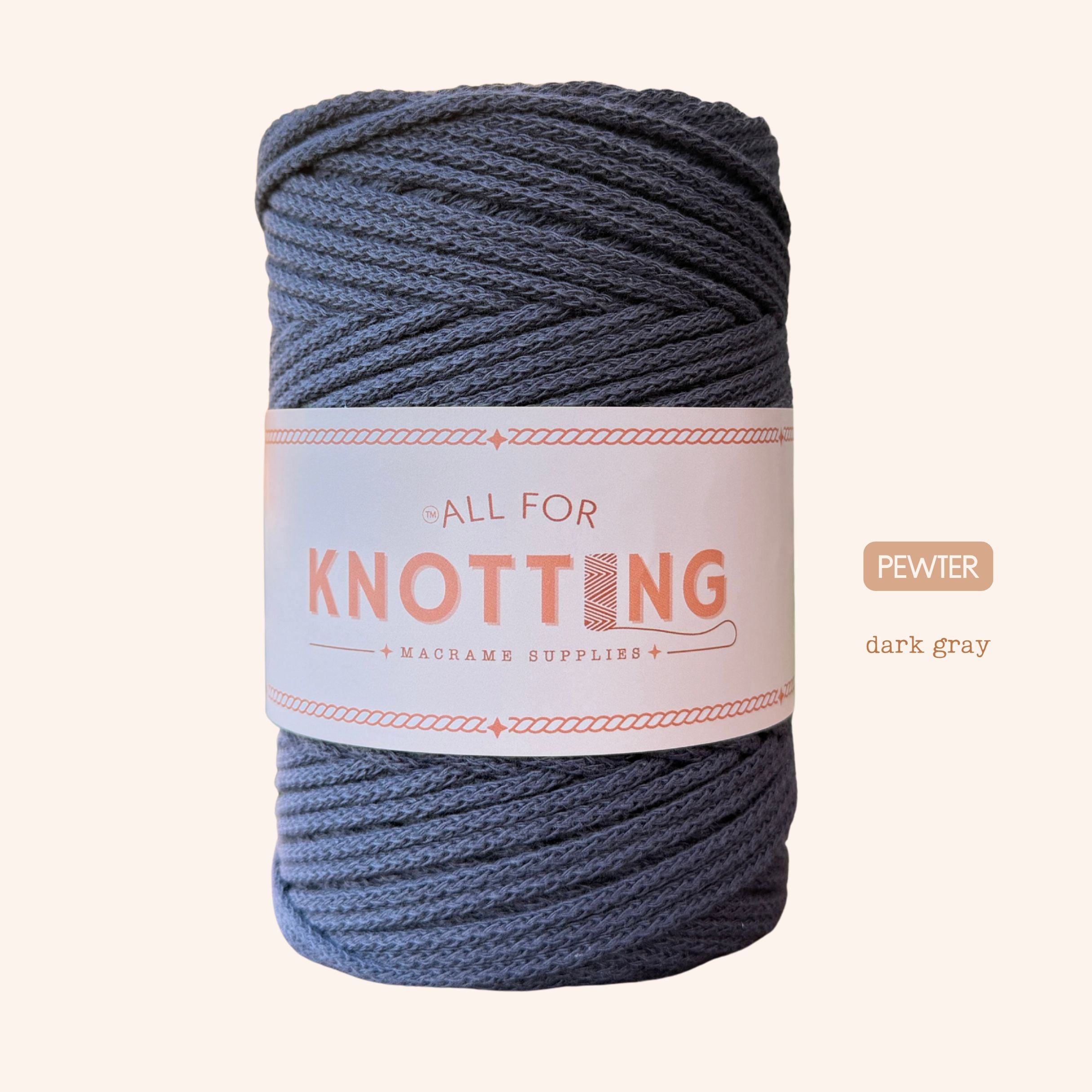 AFK Braided Cord | Macrame Cotton Cord | 39 Beautiful Colors