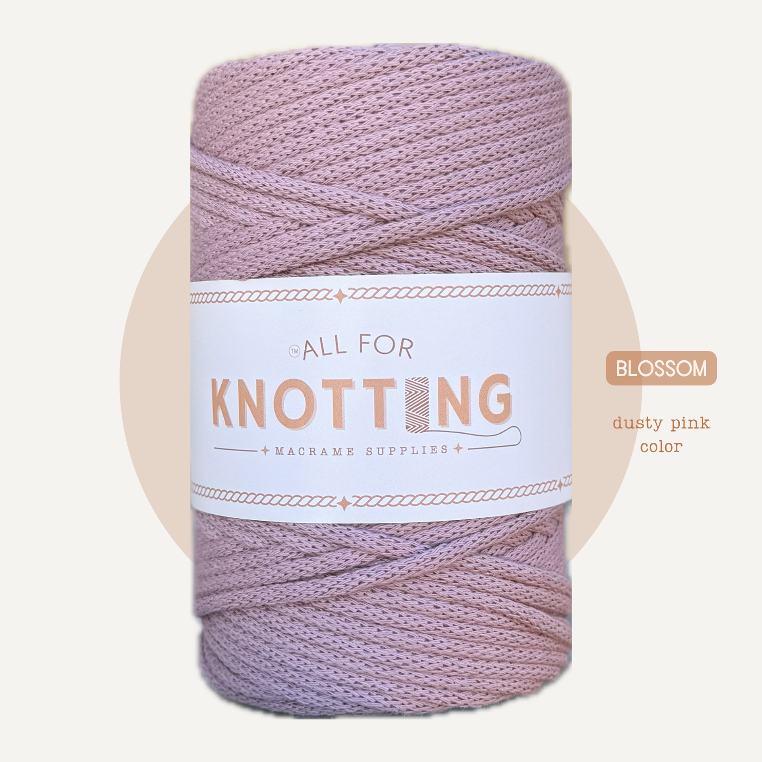 AFK Braided Cord | Macrame Cotton Cord | 40 Beautiful Colors