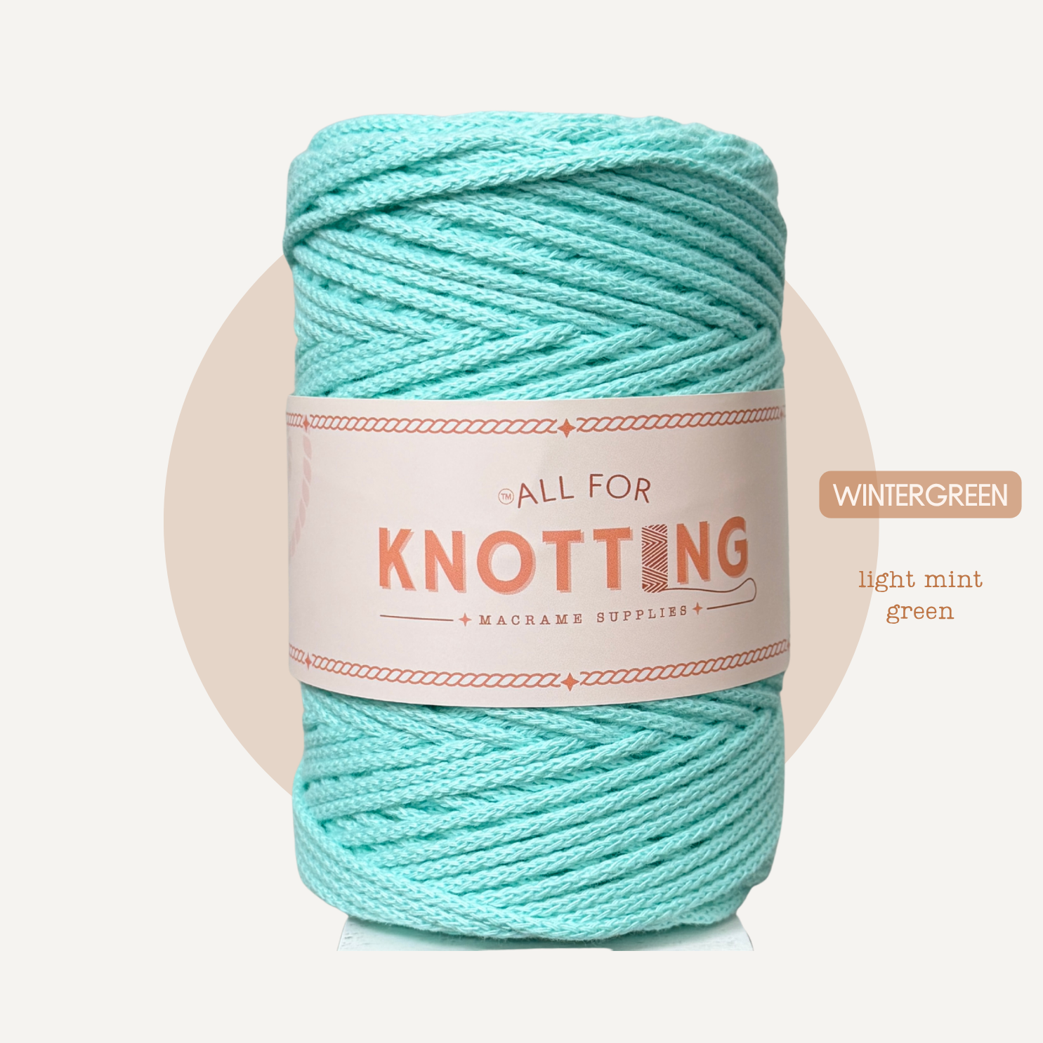 AFK Braided Cord | Macrame Cotton Cord | 40 Beautiful Colors