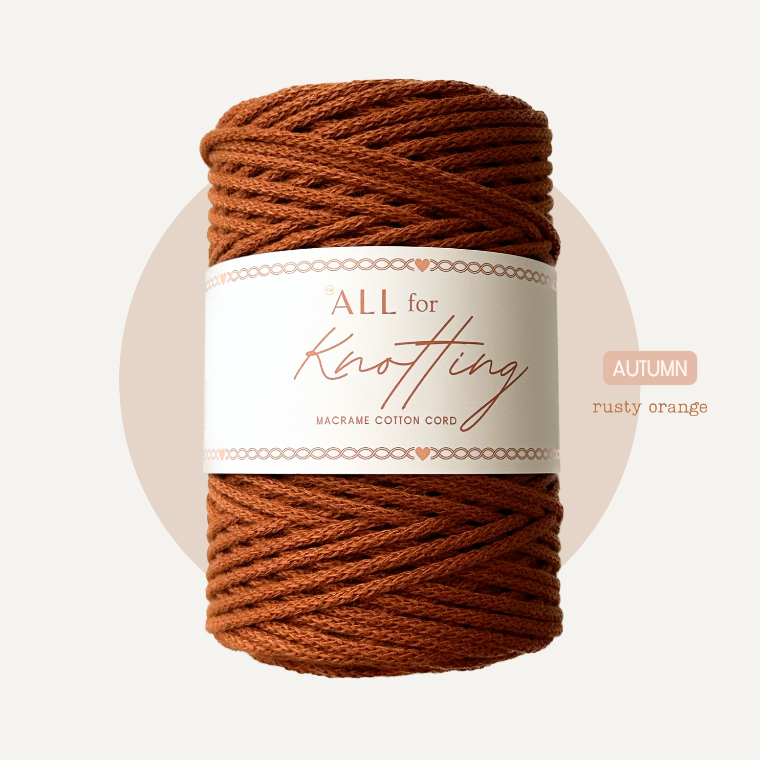 AFK Braided Cord | Macrame Cotton Cord | 40 Beautiful Colors