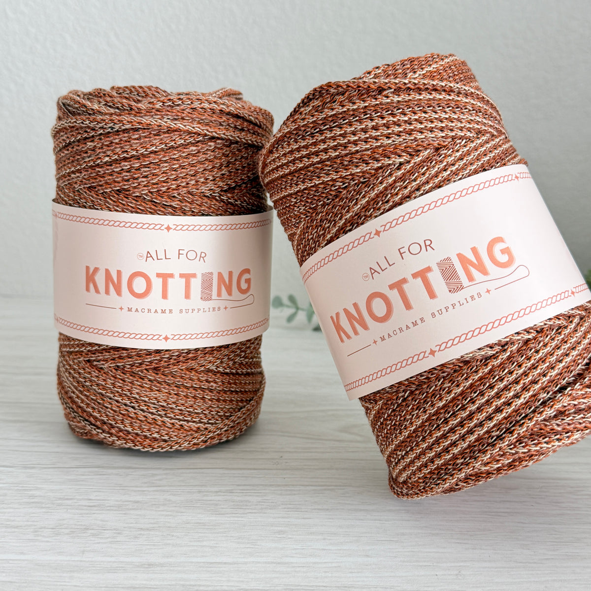 AFK Braided Cotton Cord | Plaid Collection | 3.5mm & 5mm