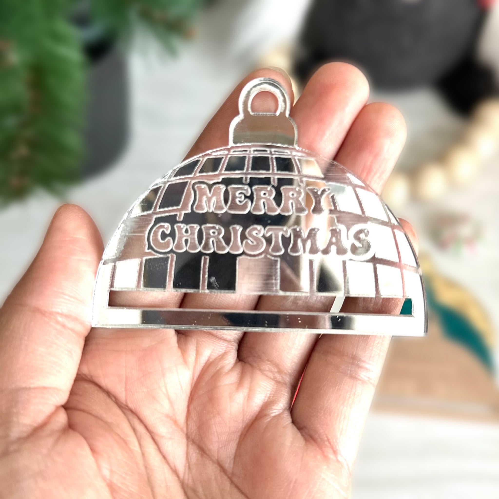 DISCO MACRAME ORNAMENT BLANKS