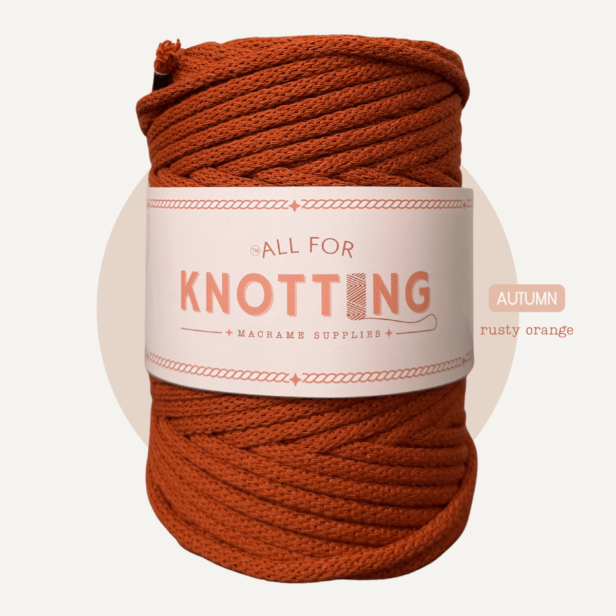 AFK Braided Cord | Macrame Cotton Cord | 40 Beautiful Colors - All For Knotting