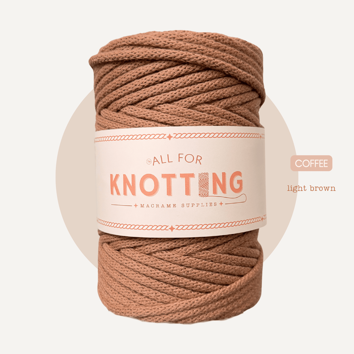 AFK Braided Cord | Macrame Cotton Cord | 40 Beautiful Colors - All For Knotting
