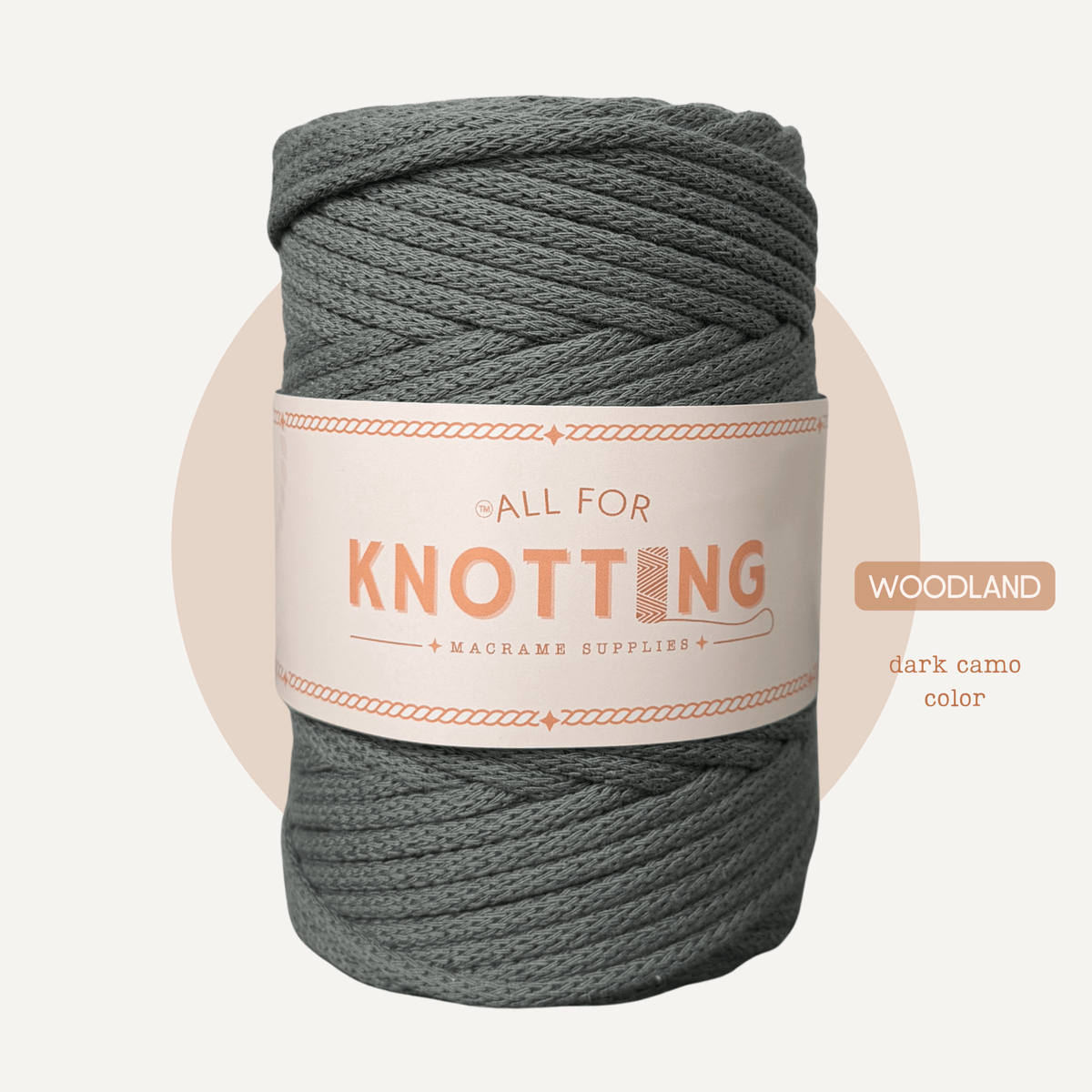 AFK Braided Cord | Macrame Cotton Cord | 40 Beautiful Colors - All For Knotting