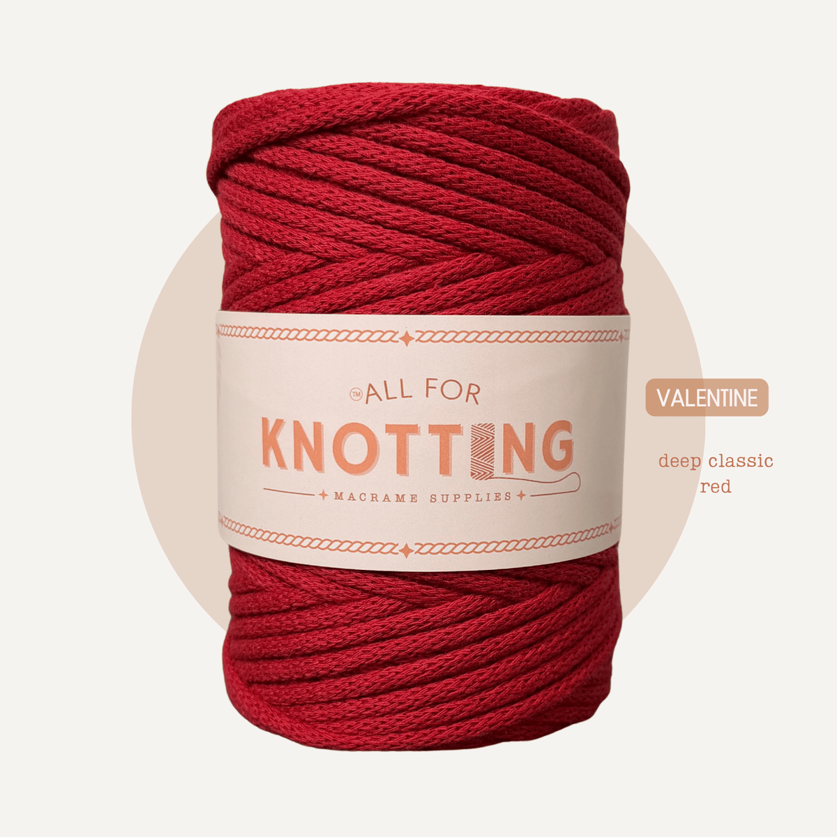 AFK Braided Cord | Macrame Cotton Cord | 42 Beautiful Colors - All For Knotting