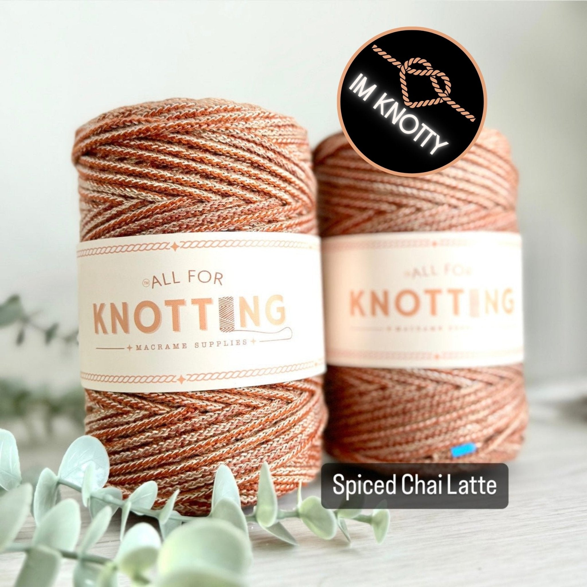 One - Knot Macramé Cord – 100% Combed Cotton Cord | Eco - Friendly & Made in Las Vegas - All For Knotting