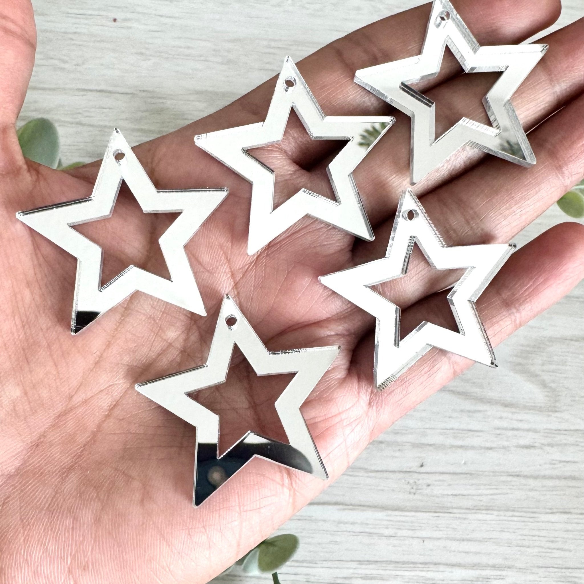 Star and Angel Ornament Topper Blanks - All For Knotting