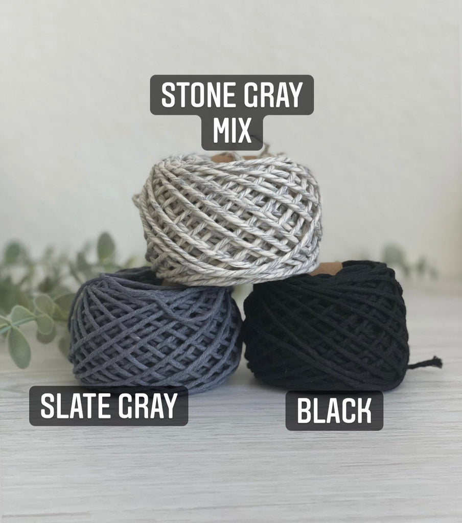 2mm Single Strand | Macrame Cotton Cord - All for Knotting LLC