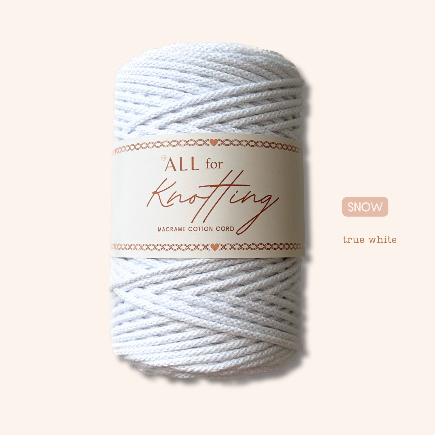 AFK Braided Cord | Macrame Cotton Cord | 37 Beautiful Colors - All for Knotting LLC