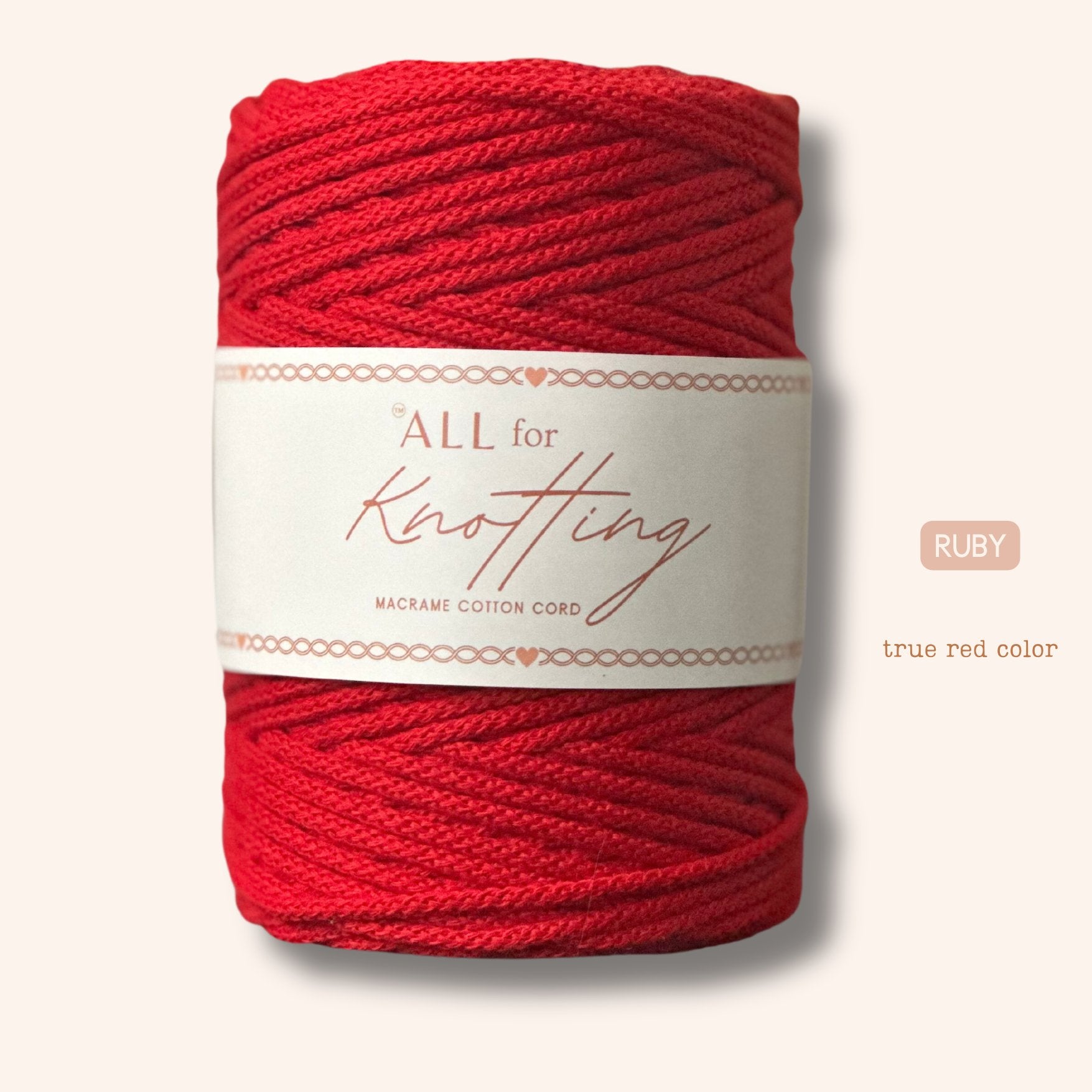 AFK Braided Cord | Macrame Cotton Cord | 37 Beautiful Colors - All for Knotting LLC