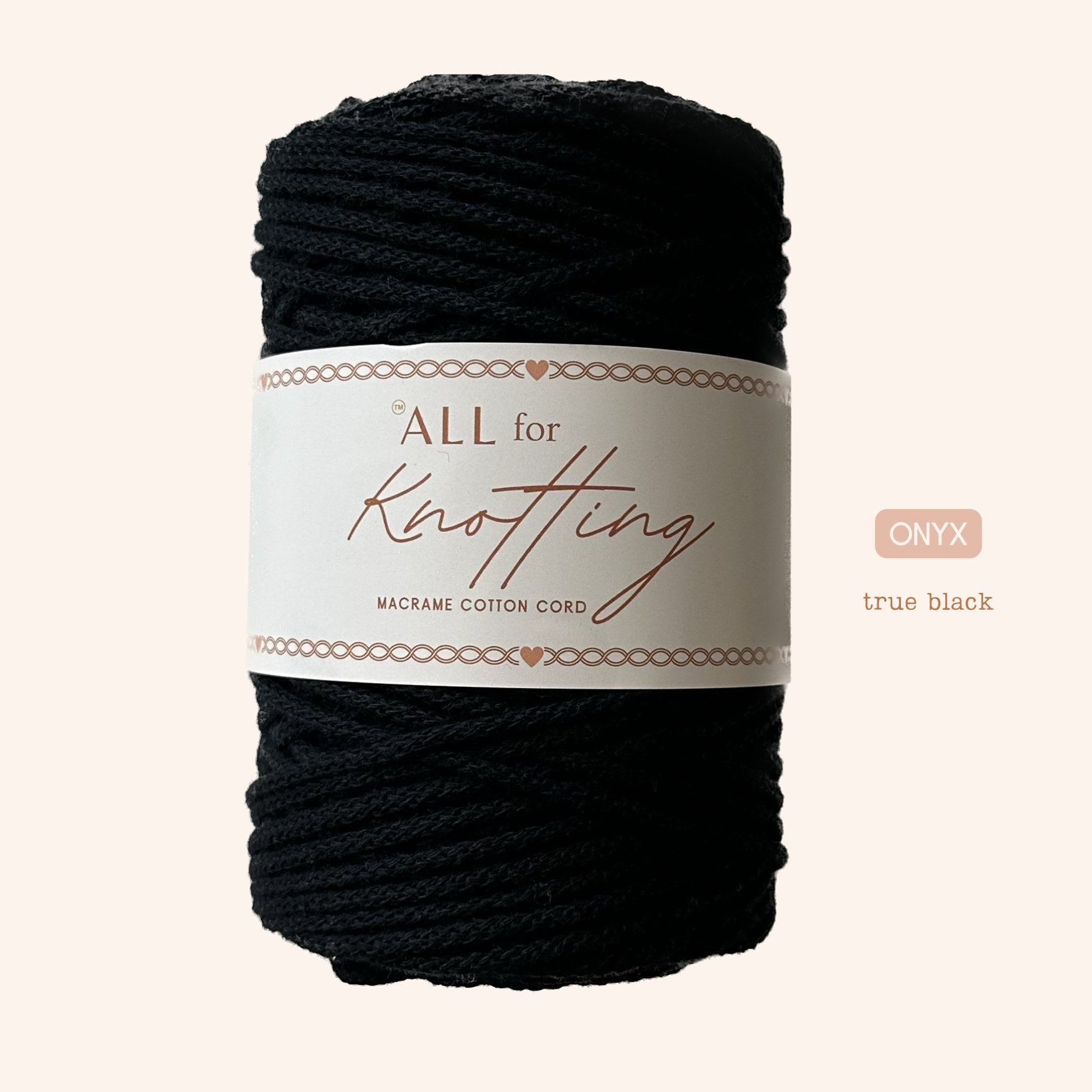 AFK Braided Cord | Macrame Cotton Cord | 37 Beautiful Colors - All for Knotting LLC