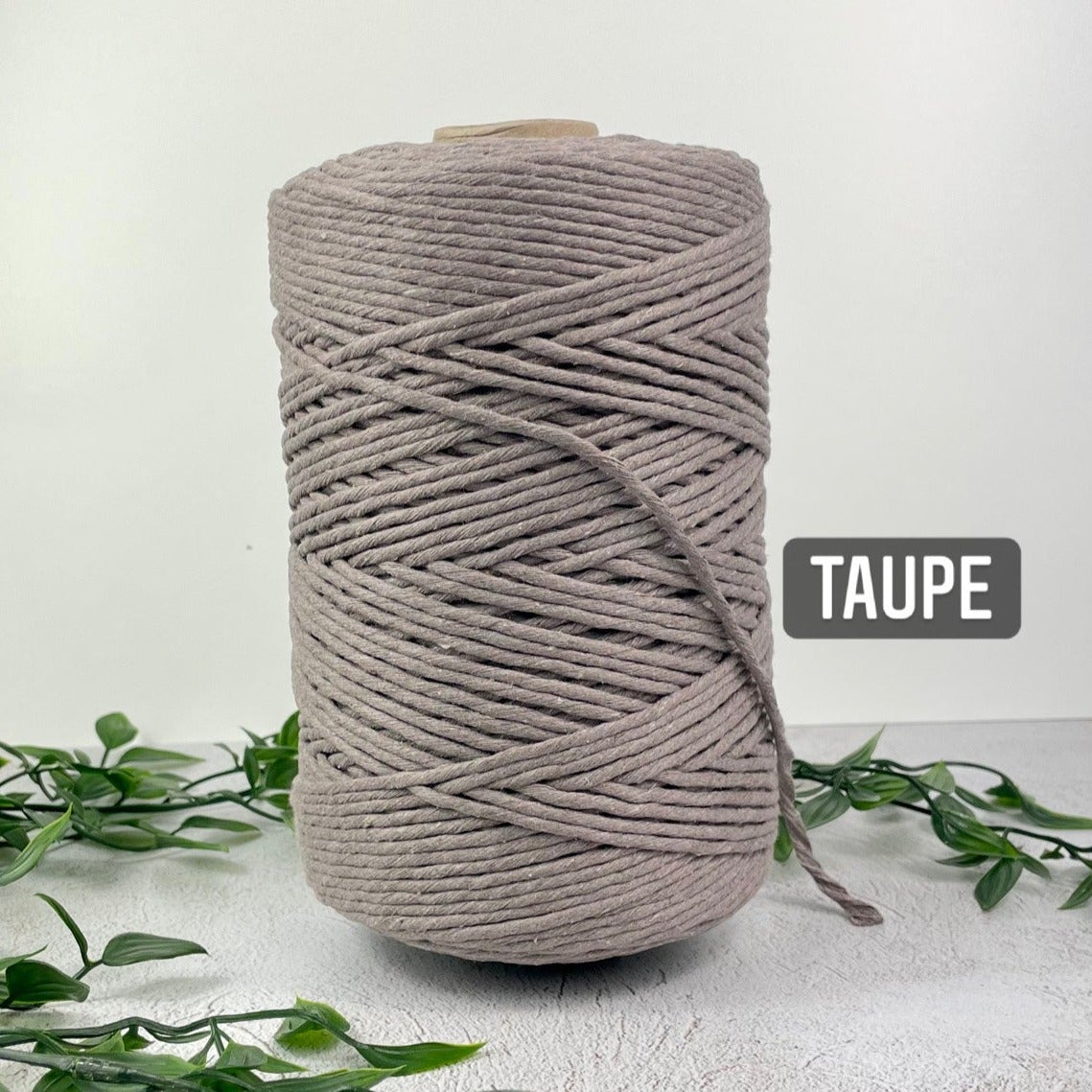 BARGAIN BIN 1KG 3mm Single Strand Macrame Cotton Cord - All for Knotting LLC