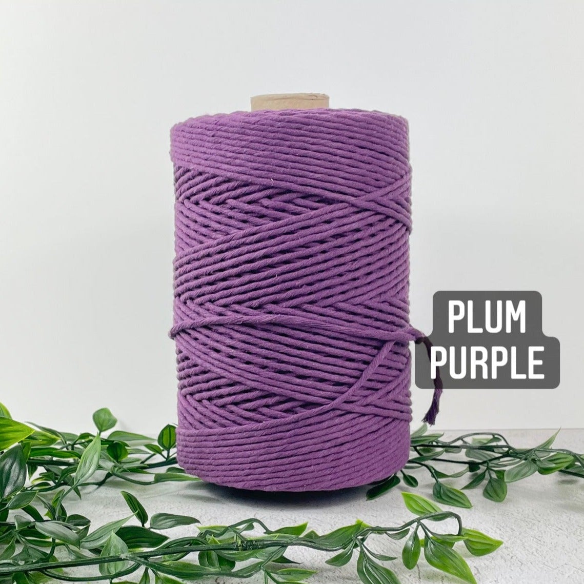 BARGAIN BIN 1KG 3mm Single Strand Macrame Cotton Cord - All for Knotting LLC