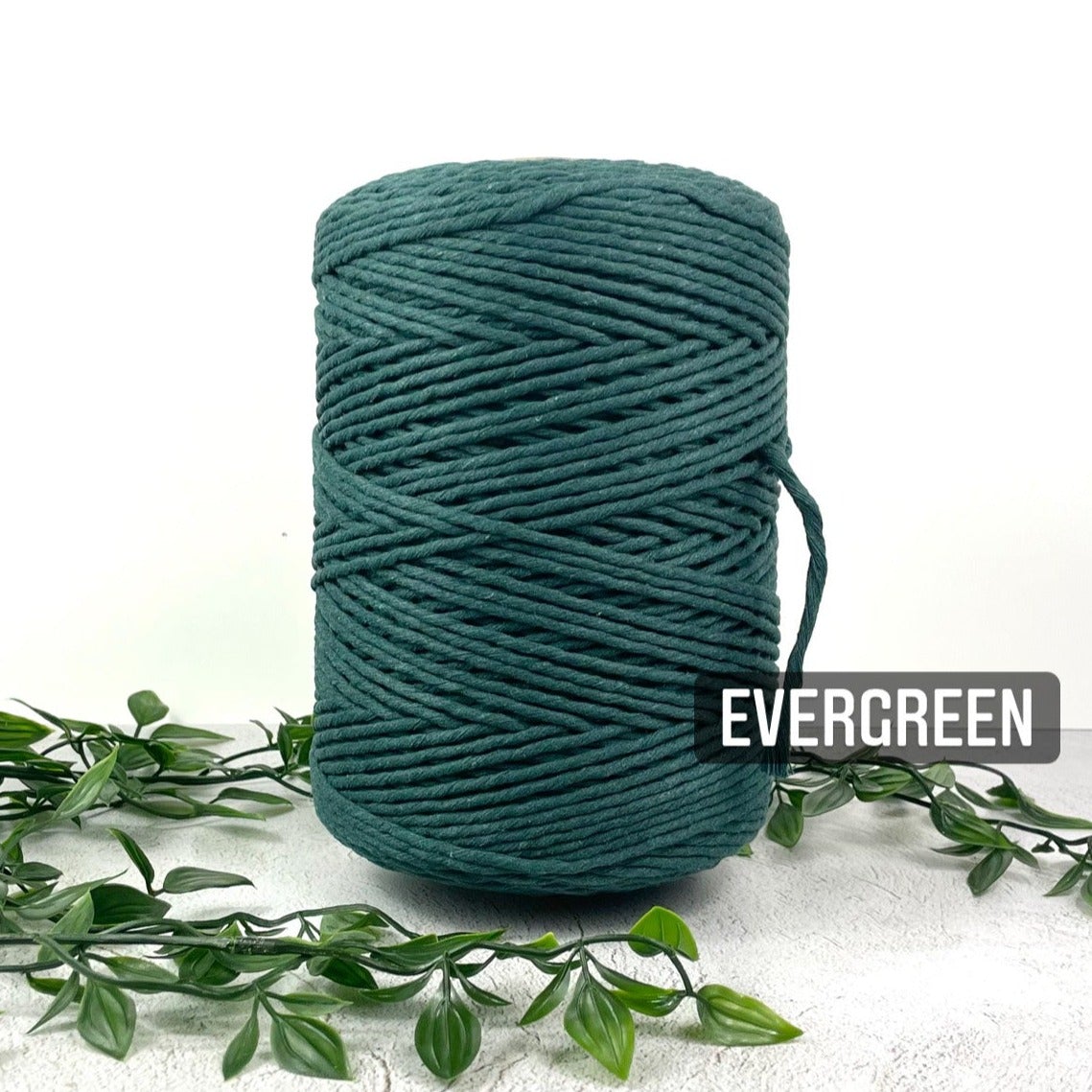 BARGAIN BIN 1KG 3mm Single Strand Macrame Cotton Cord - All for Knotting LLC