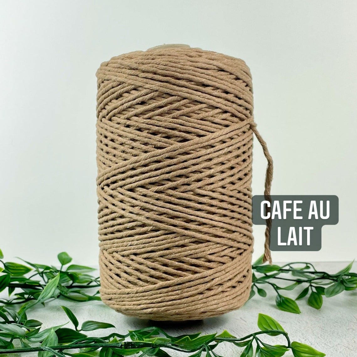 BARGAIN BIN 1KG 5mm Single Strand Macrame Cotton Cord - All for Knotting LLC