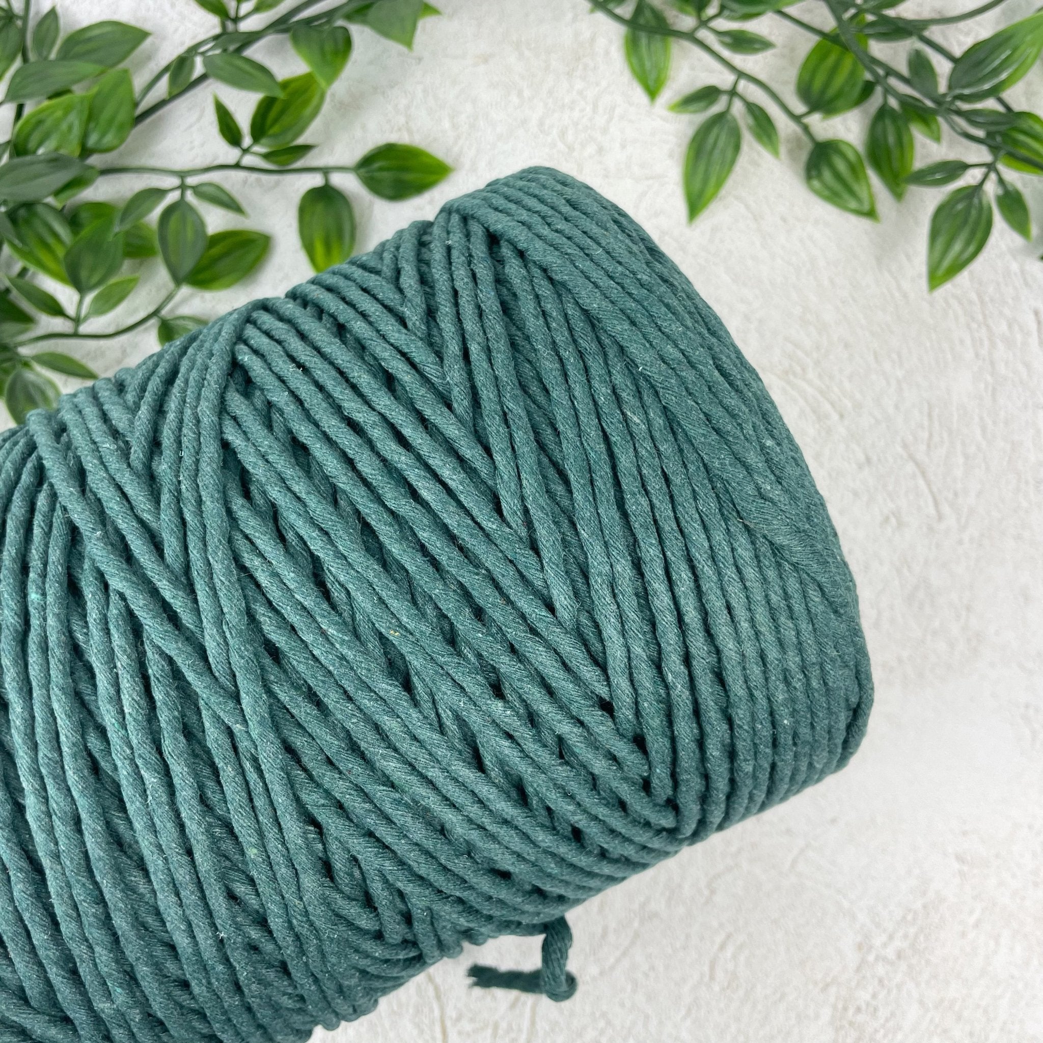 BARGAIN BIN 1KG 5mm Single Strand Macrame Cotton Cord - All for Knotting LLC
