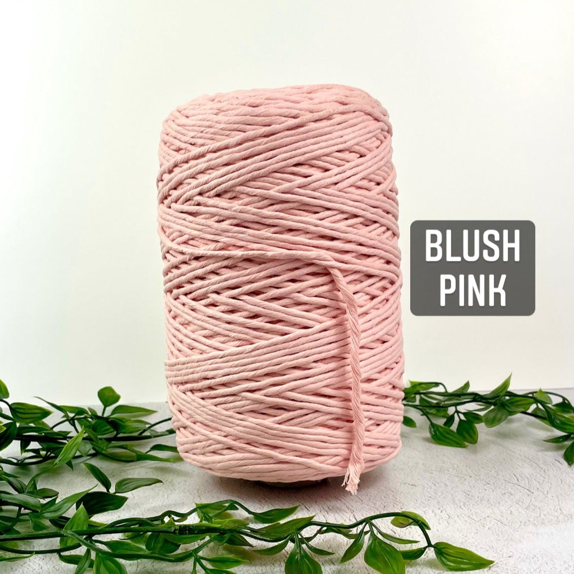 BARGAIN BIN 1KG 5mm Single Strand Macrame Cotton Cord - All for Knotting LLC