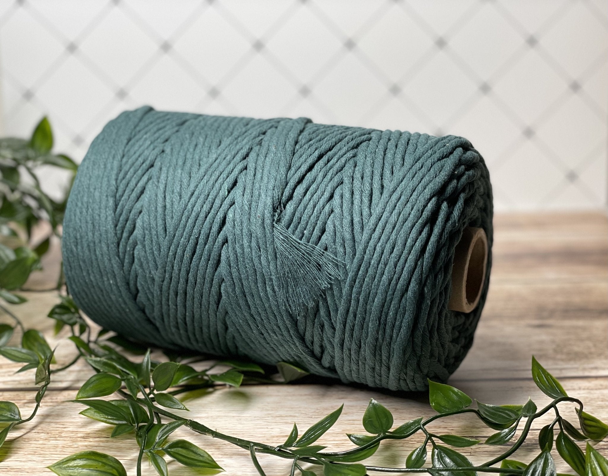 BARGAIN BIN 1KG 5mm Single Strand Macrame Cotton Cord - All for Knotting LLC