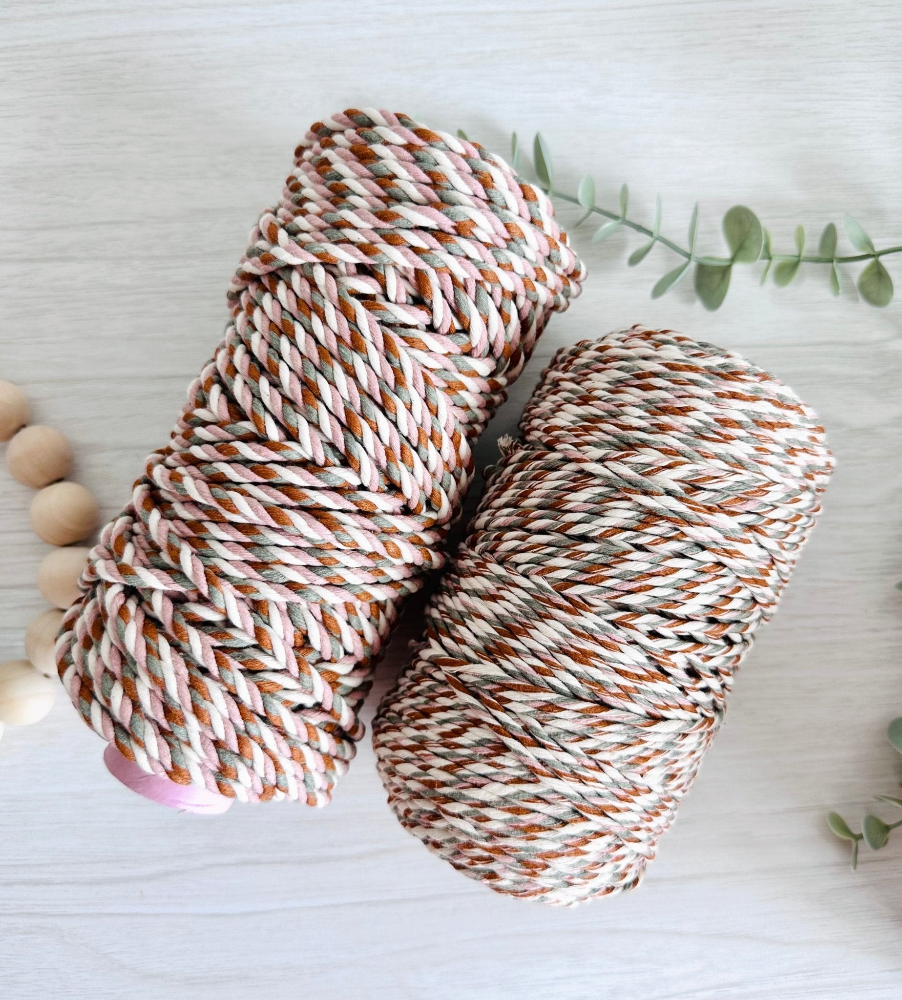 BOHO MIX COLORS | Macrame Cord Recycled Cotton | Macrame Supplies - All for Knotting LLC