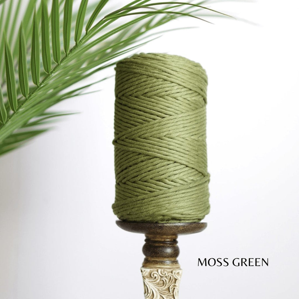 Greek Leather Cord, 1.5mm, 20 Meter - Olive (Each)