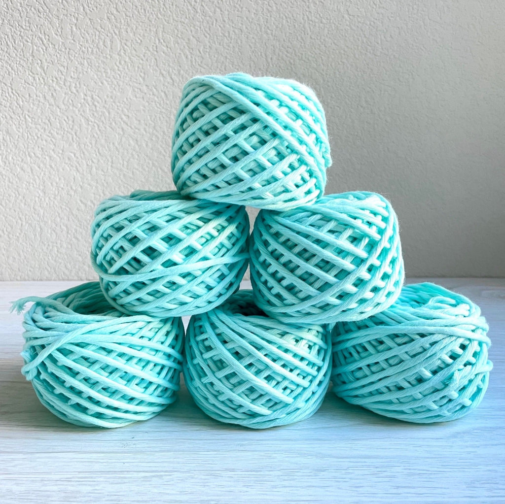 GLOW IN THE DARK 3mm Macrame Cord / 3mm Single Strand - All for Knotting LLC