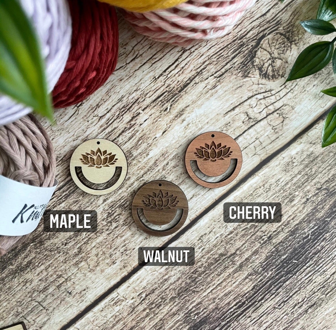 HALF CIRCLE 2 | Wooden Earring Blanks - All for Knotting LLC