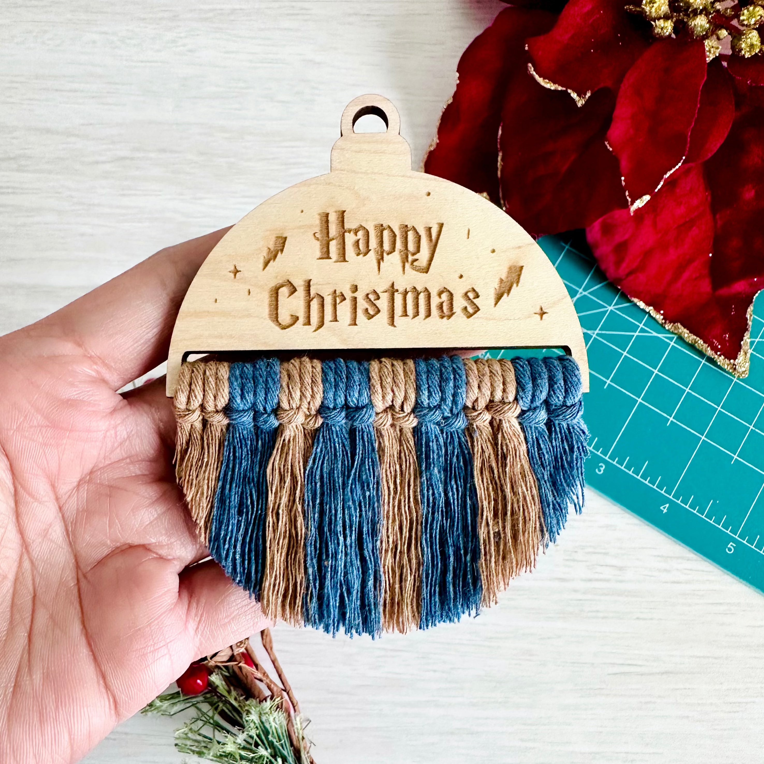 HARRY POTTER ORNAMENTS | Macrame Ornament Blanks