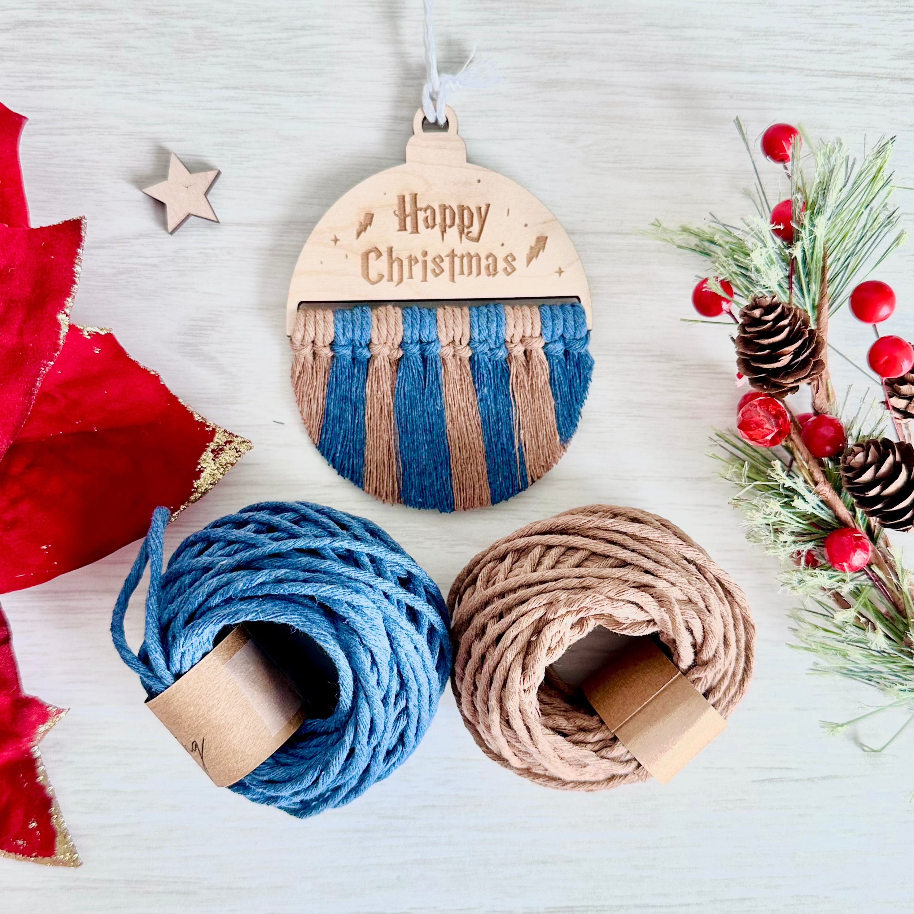 HARRY POTTER ORNAMENTS | Macrame Ornament Blanks