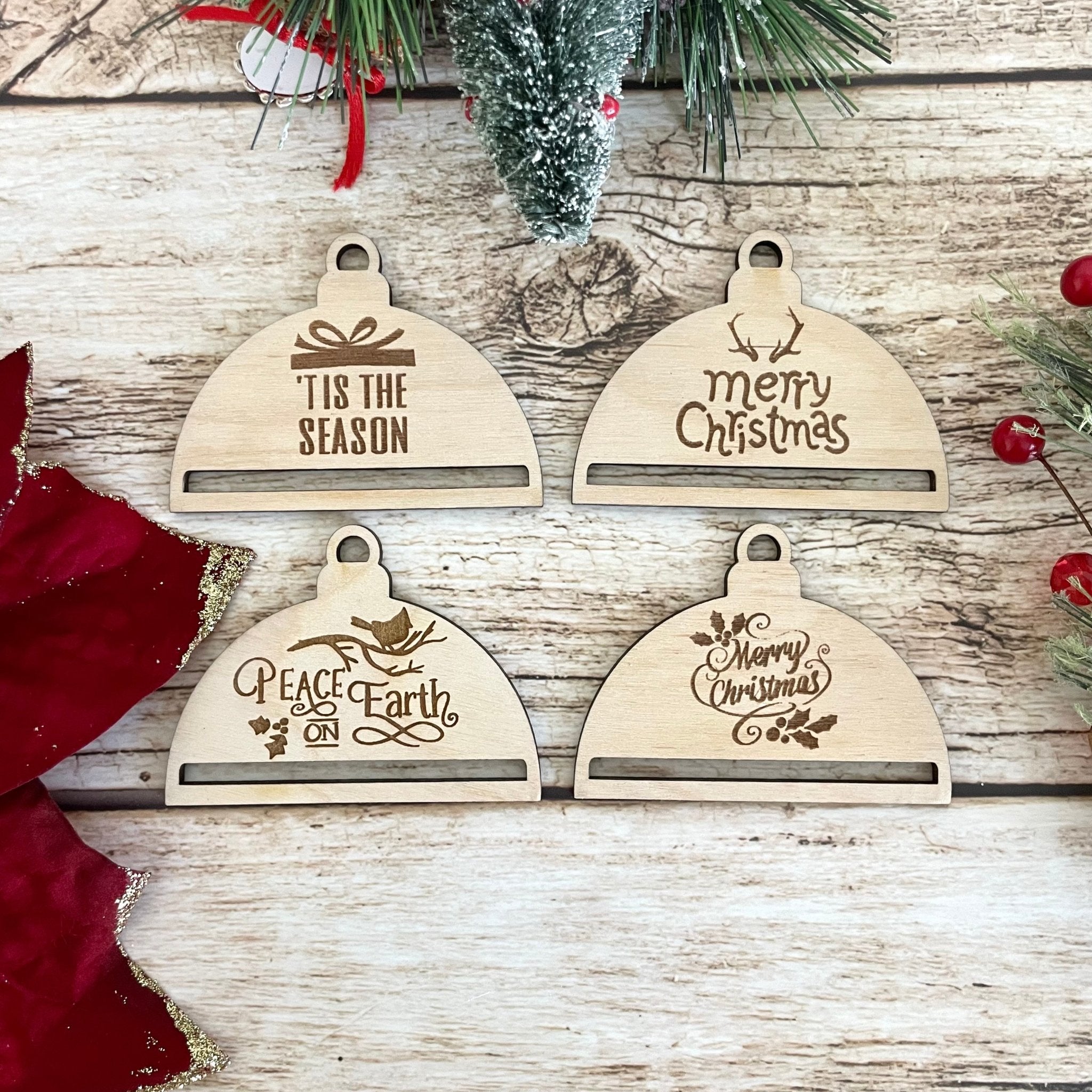 MACRAME ORNAMENT BLANKS 2021 | Macrame Wooden Ornaments - All for Knotting LLC