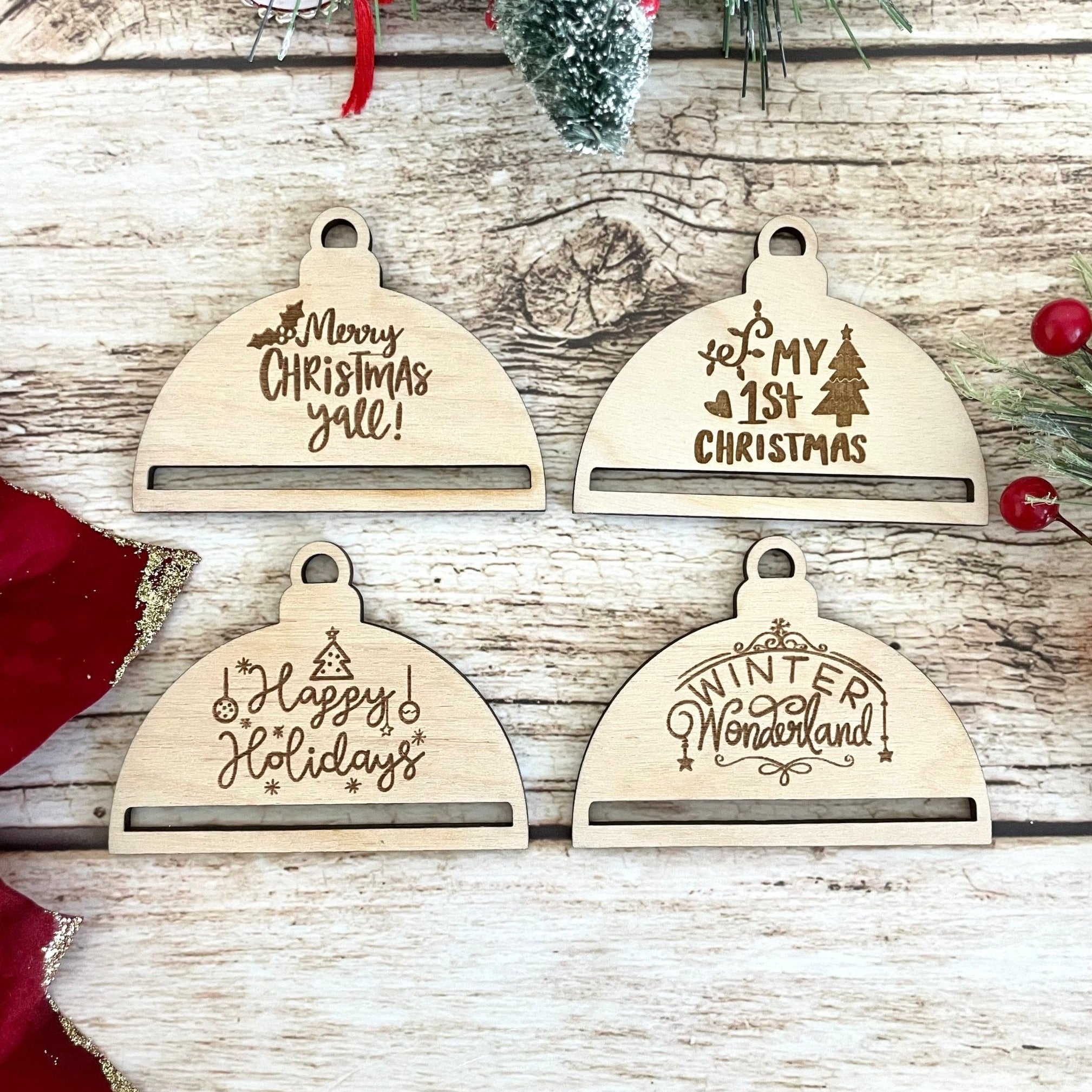 MACRAME ORNAMENT BLANKS 2021 | Macrame Wooden Ornaments - All for Knotting LLC