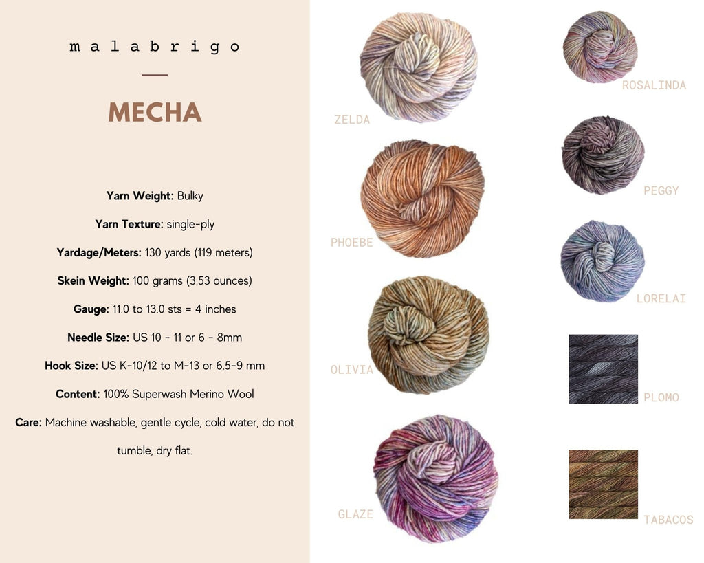 MALABRIGO YARN | Bulky Weight "Mecha" | Weaving Supplies - All for Knotting LLC