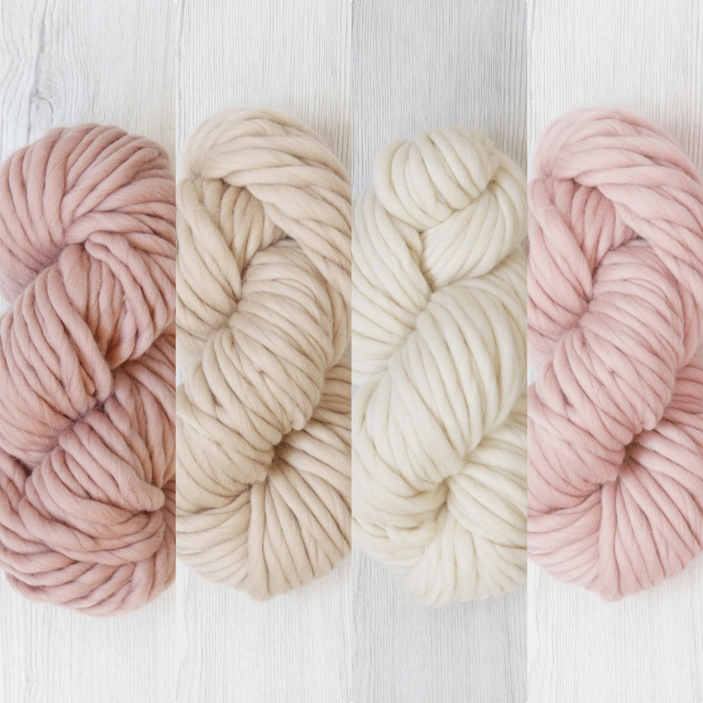 MERINO WOOL YARN JUMBO | Extra fine Merino Wool Yarn | Weaving Supplies - All for Knotting LLC
