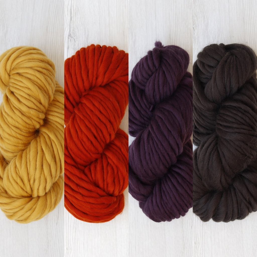 MERINO WOOL YARN JUMBO | Extra fine Merino Wool Yarn | Weaving Supplies - All for Knotting LLC