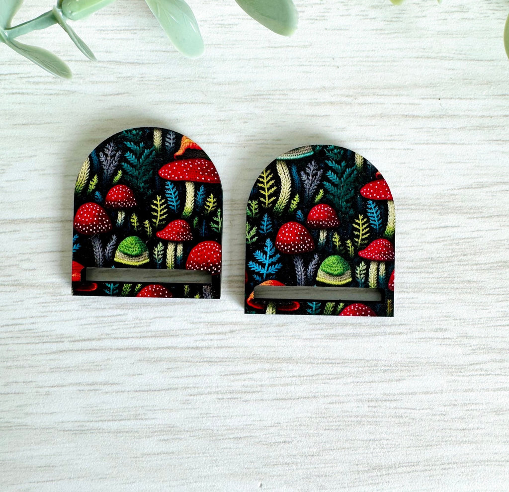 MOUNTAIN AND BUTTERFLY WOOD EARRING BLANKS – N.W. Couples Creations LLC